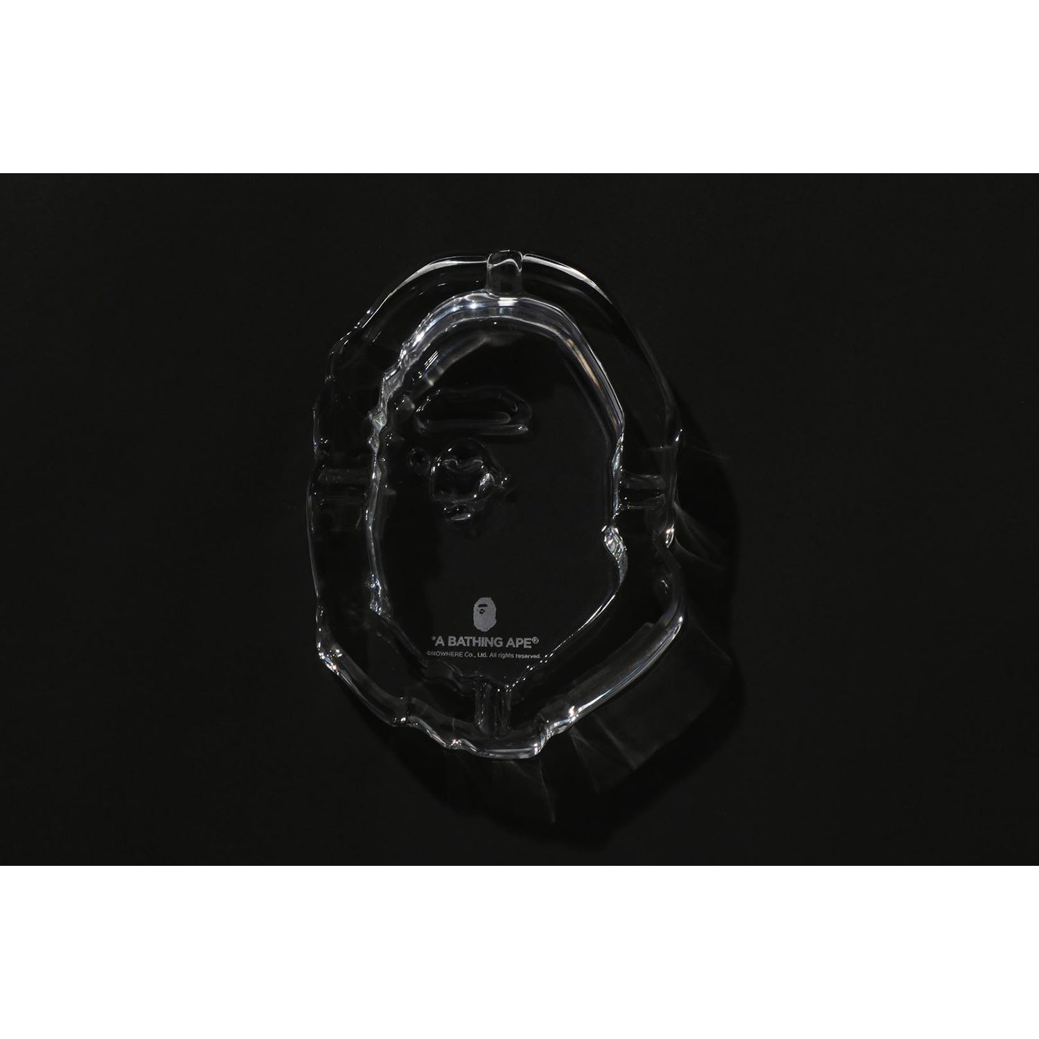 Alternative view of APE HEAD GLASS ASHTRAY