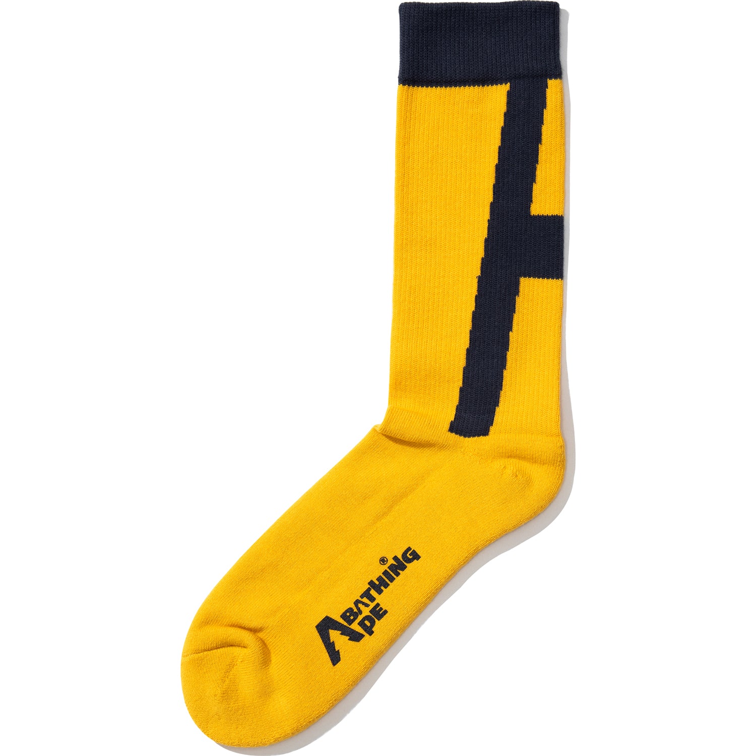 Alternative view of BAPE BY KAZUKI KURAISHI "A" LOGO SOCKS MENS