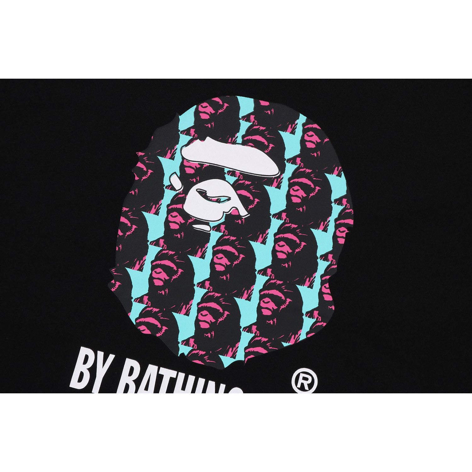 Alternative view of APE HEAD PATTERN BY BATHING APE RELAXED FIT TEE MENS