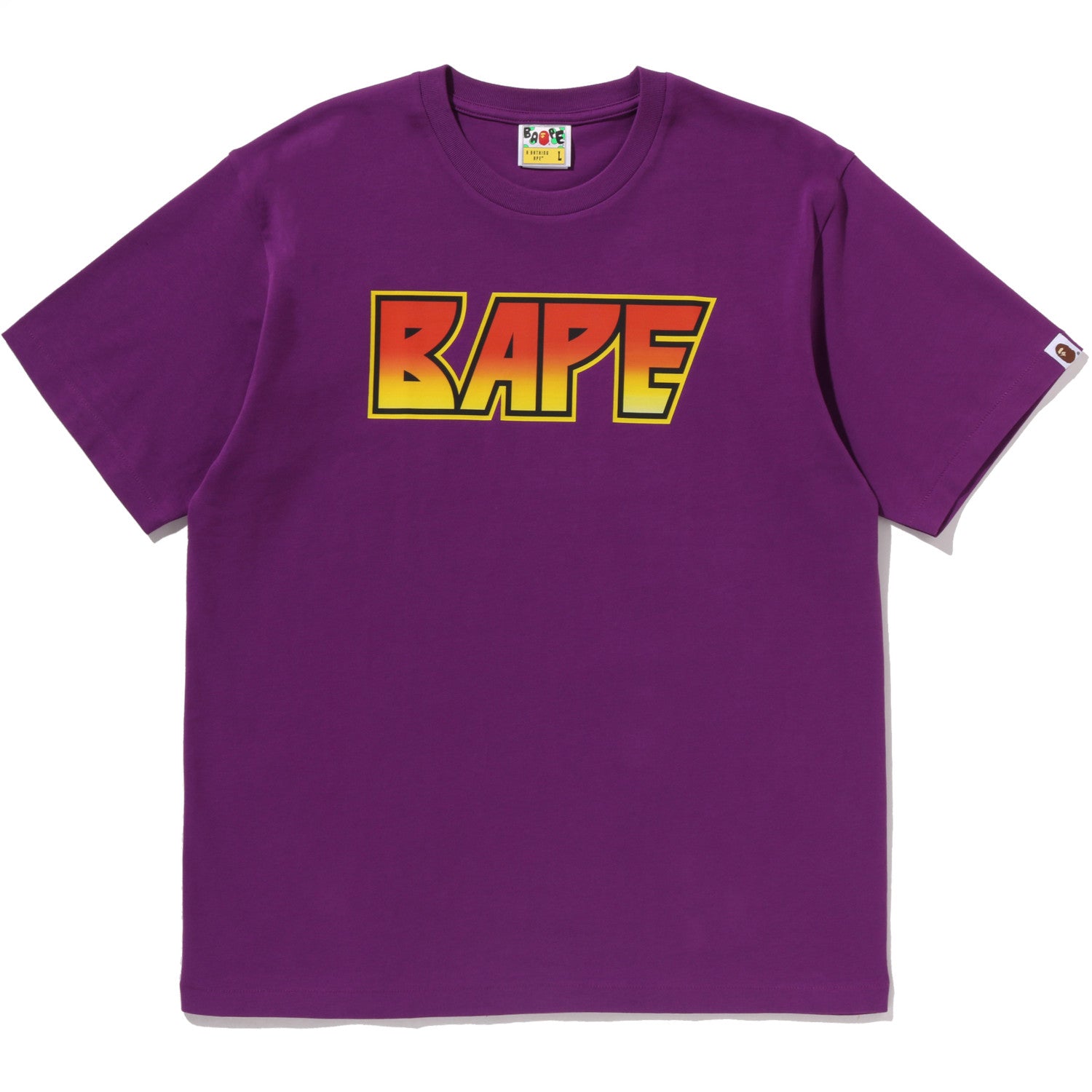 Alternative view of BAPE KISS LOGO TEE MENS