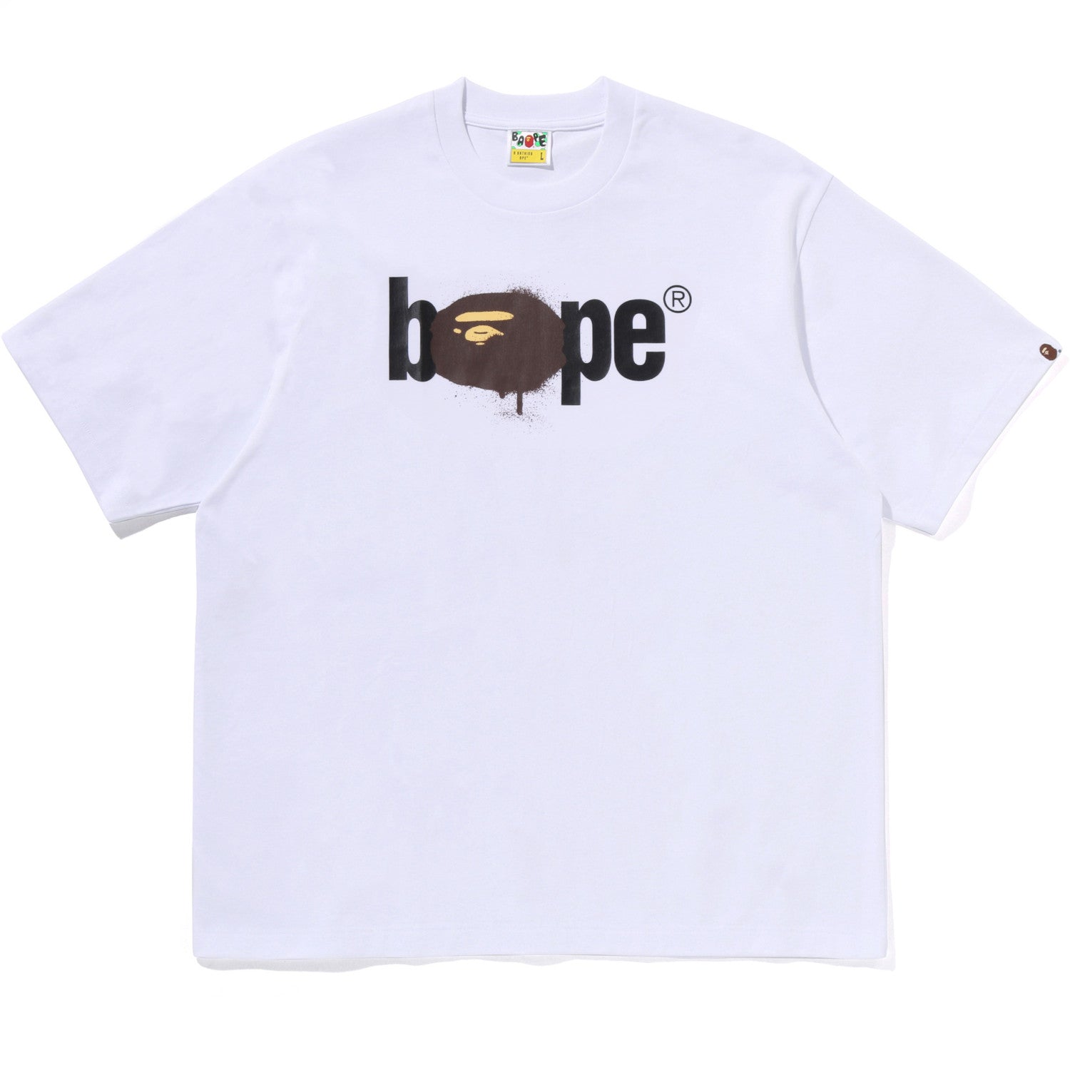 Alternative view of GRAFFITI BAPE LOGO RELAXED FIT TEE TEE MENS