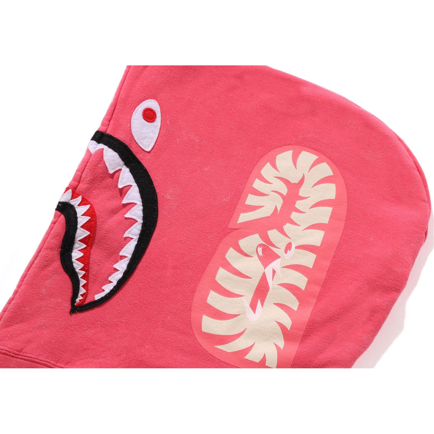 HAND DYE SHARK FULL ZIP HOODIE MENS - Image 11